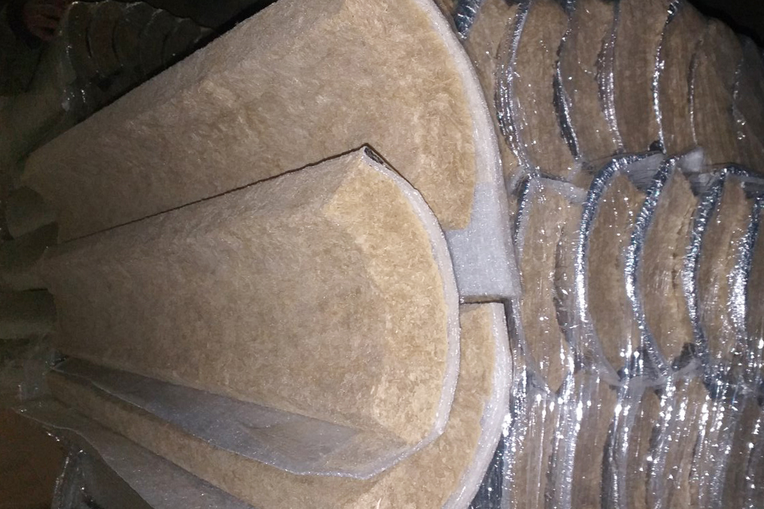 Basalt insulation for external pipelines 4