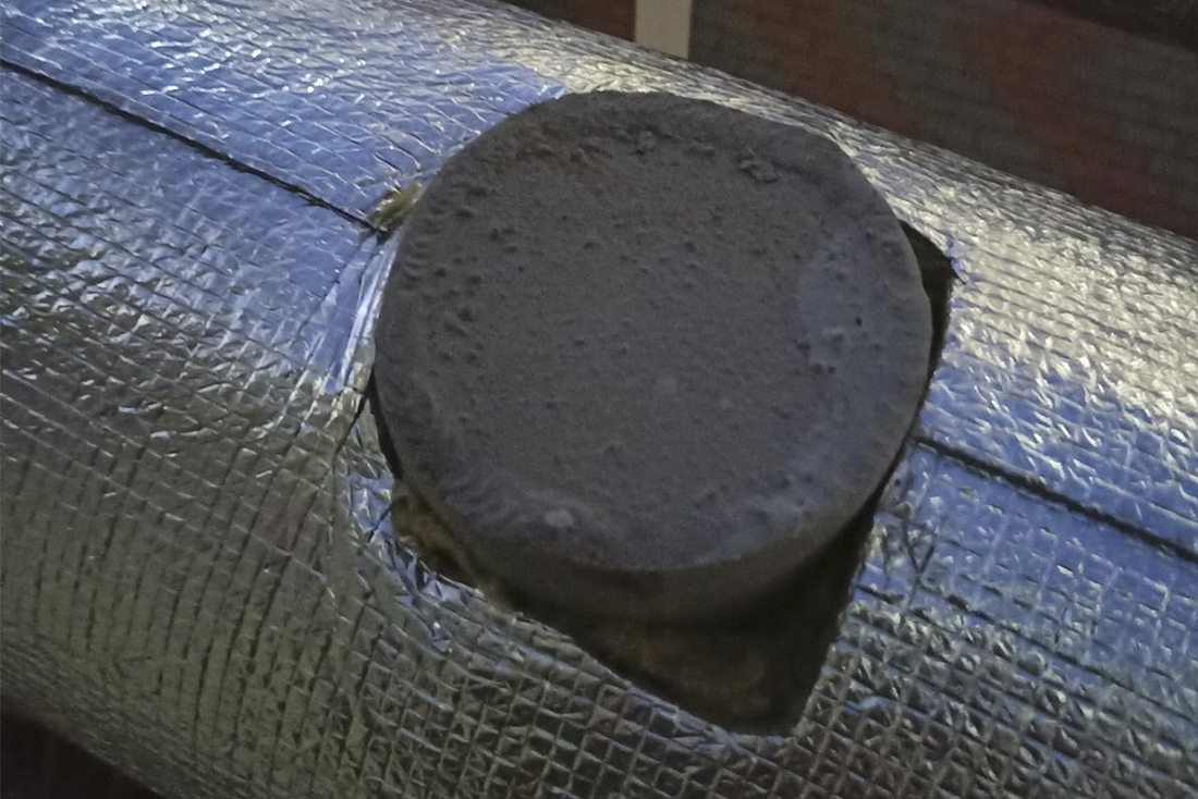 Basalt insulation for external pipelines 3