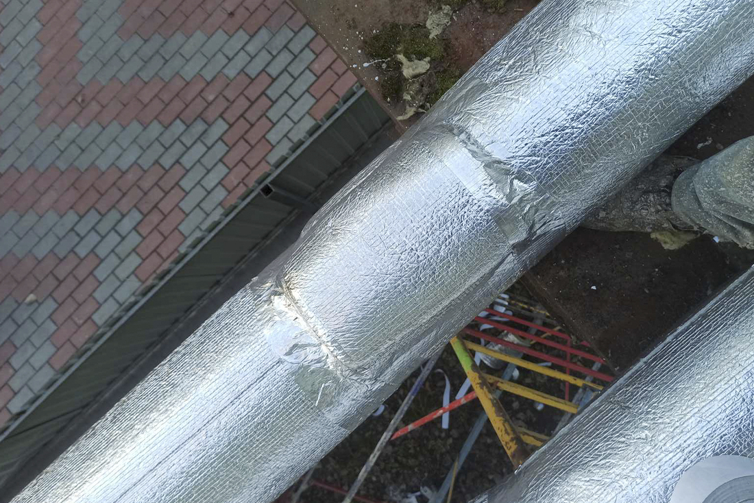 Basalt insulation for external pipelines 2