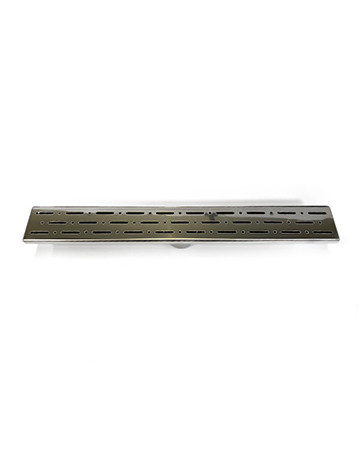 FORTE DIRECT shower channel 50 cm, vertical, with dry shutter, rain grate