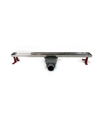 GALA TILE INSERT shower channel 70 cm, rotary siphon, tile grate